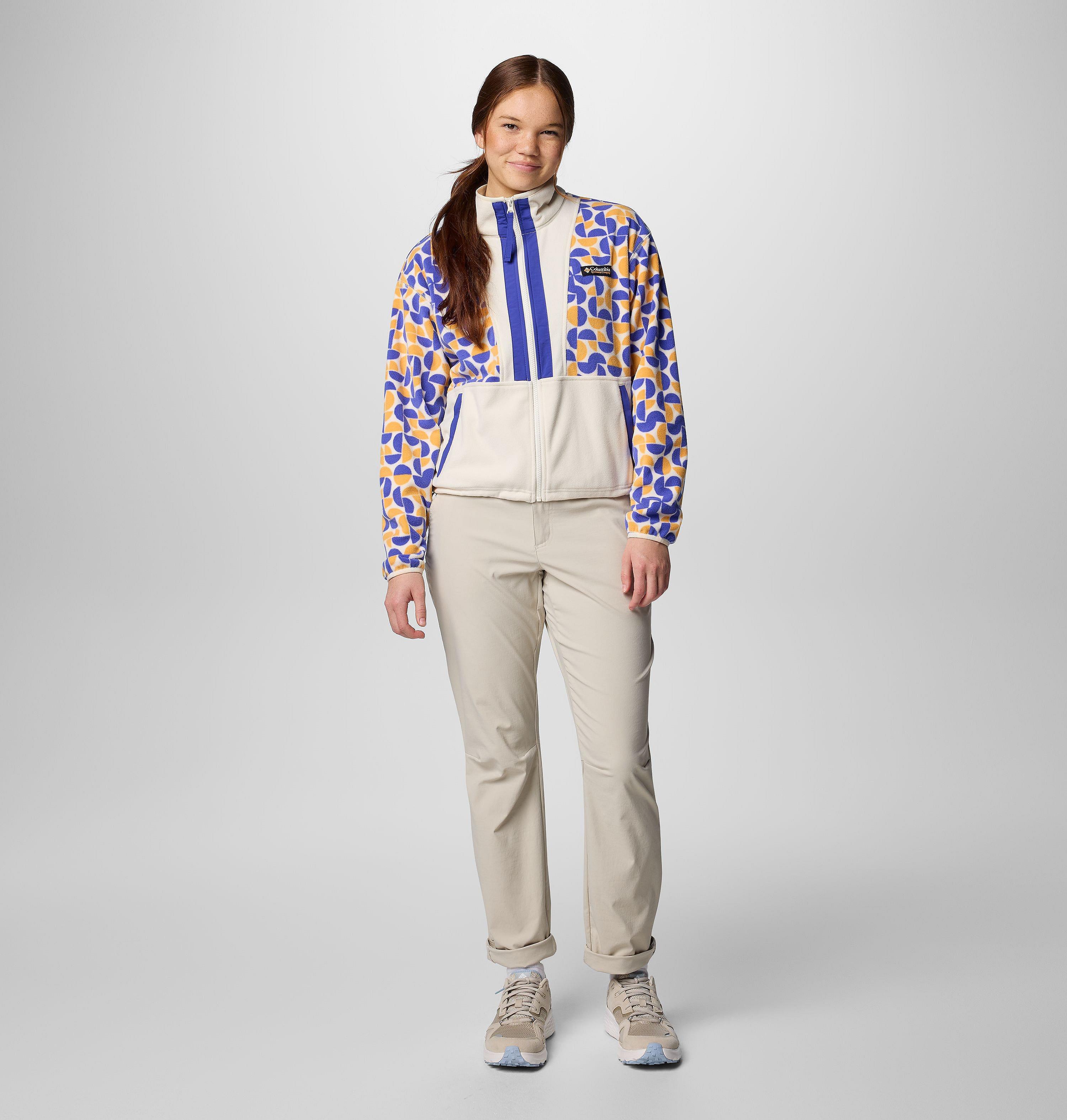 Women's Backbowl II Printed Full Zip Fleece Jacket 3
