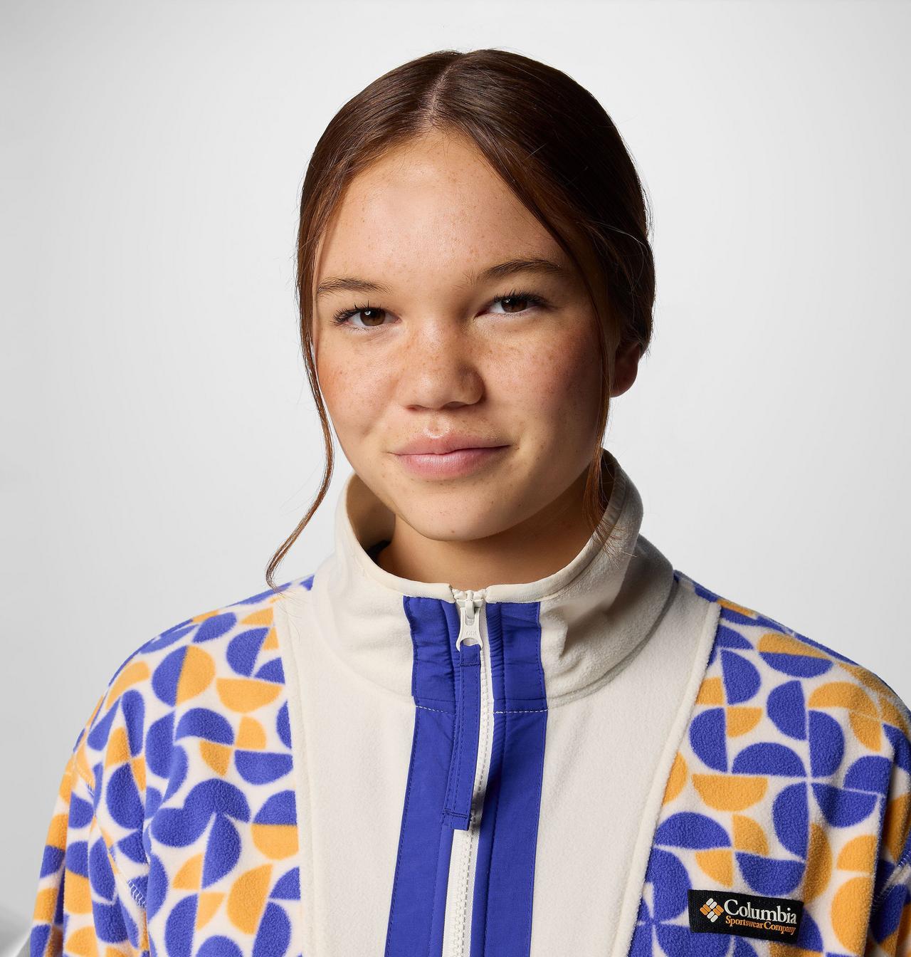 Women's Backbowl™ II Printed Full Zip Fleece Jacket | 861 | XS 5