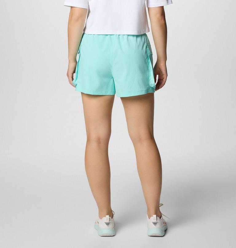 Women's PFG Open Water Shorts, Color: Gulf Stream, image 2