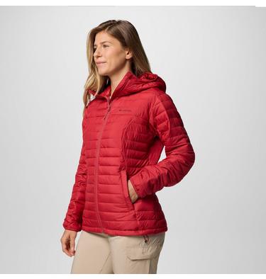 Women's Silver Falls II Hooded Insulated Jacket, Color: Daredevil, image 3
