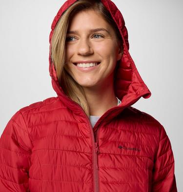 Women's Silver Falls II Hooded Insulated Jacket, Color: Daredevil, image 4