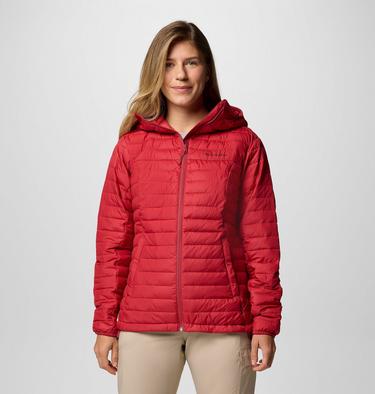 Women's Silver Falls II Hooded Insulated Jacket, Color: Daredevil, image 1