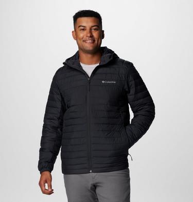 Men's Silver Falls II Hooded Insulated Jacket, Color: Black, image 1