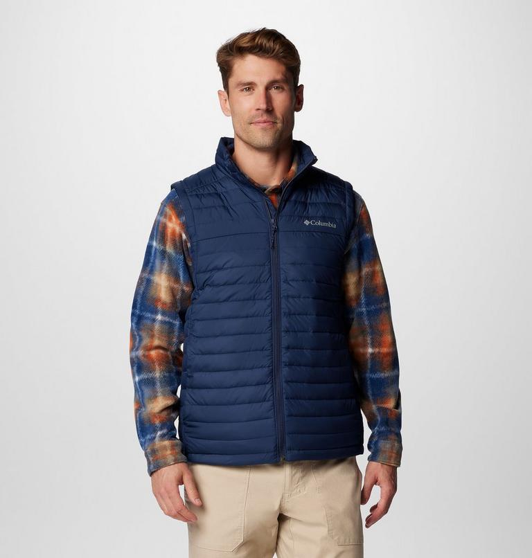 Men's Silver Falls II Gilet, Color: Collegiate Navy, image 1