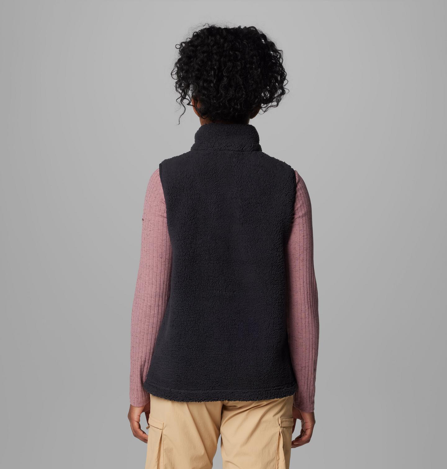 Женский жилет Columbia West Bend Fleece Vest II, цвет: Чёрный — фото 2