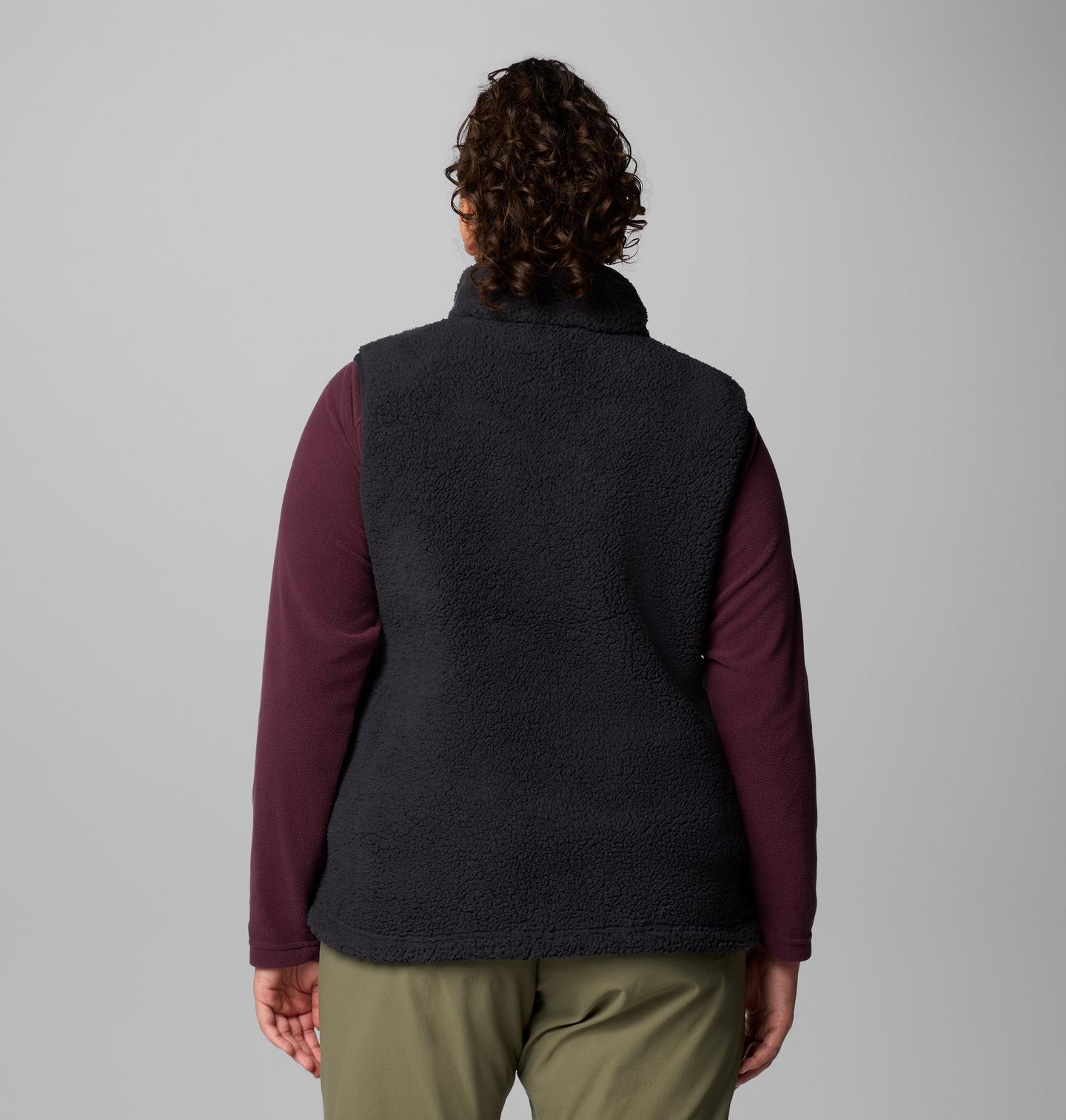Женский жилет Columbia West Bend Vest II - Plus Size, цвет: Чёрный — фото 2