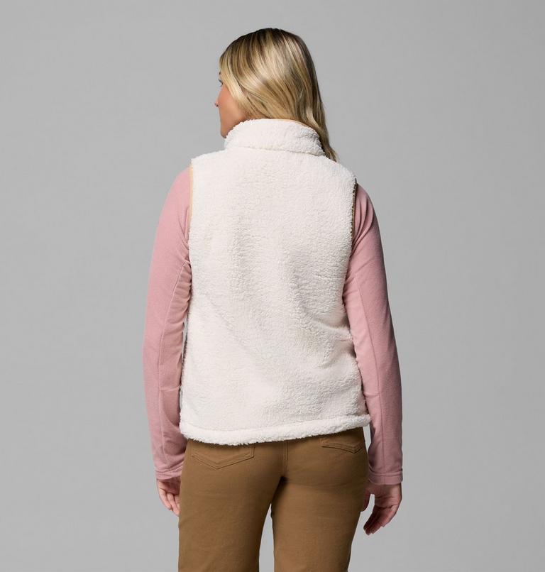Women's West Bend II Sherpa Fleece Gilet, Color: Chalk, image 3