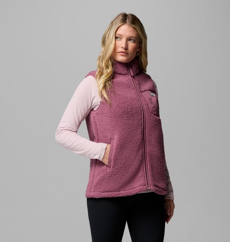 Women's West Bend II Sherpa Fleece Gilet, Color: Antique Mauve, image 1