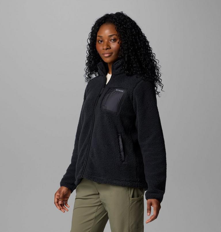 Chaqueta sherpa West Bend II para mujer, Color: Black, image 4