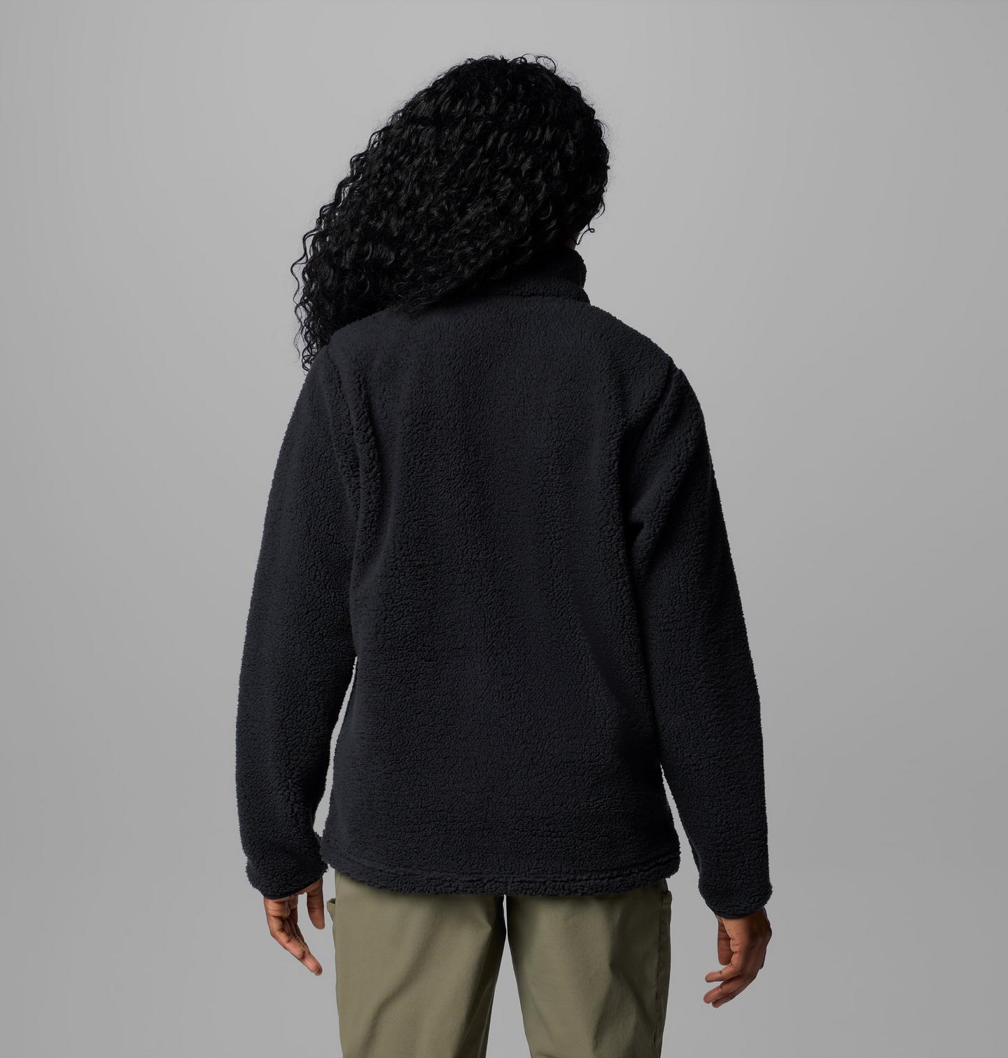 Женская куртка Columbia West Bend Full Zip II Fleece, цвет: Чёрный, вариант 1 — фото 2