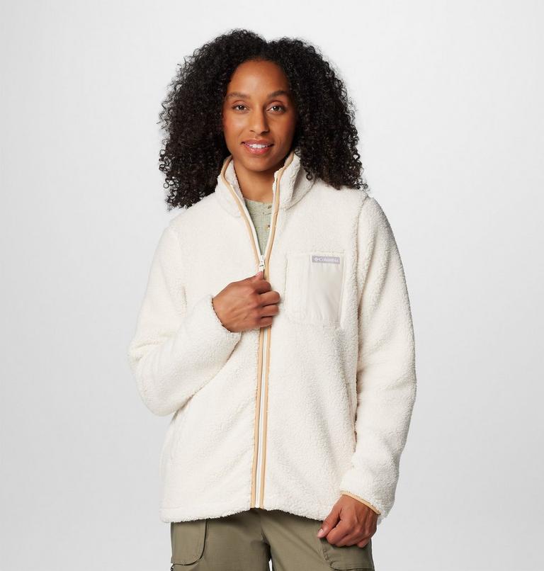 Women's West Bend II Sherpa Jacket, Color: Chalk, image 7