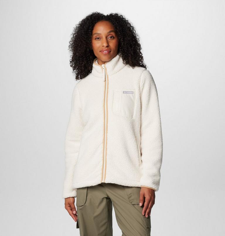 Women's West Bend II Sherpa Jacket, Color: Chalk, image 1