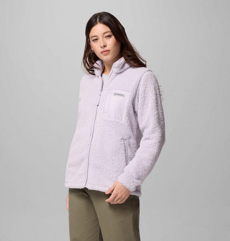 Chaqueta sherpa West Bend II para mujer, Color: Lavender Pearl, image 4