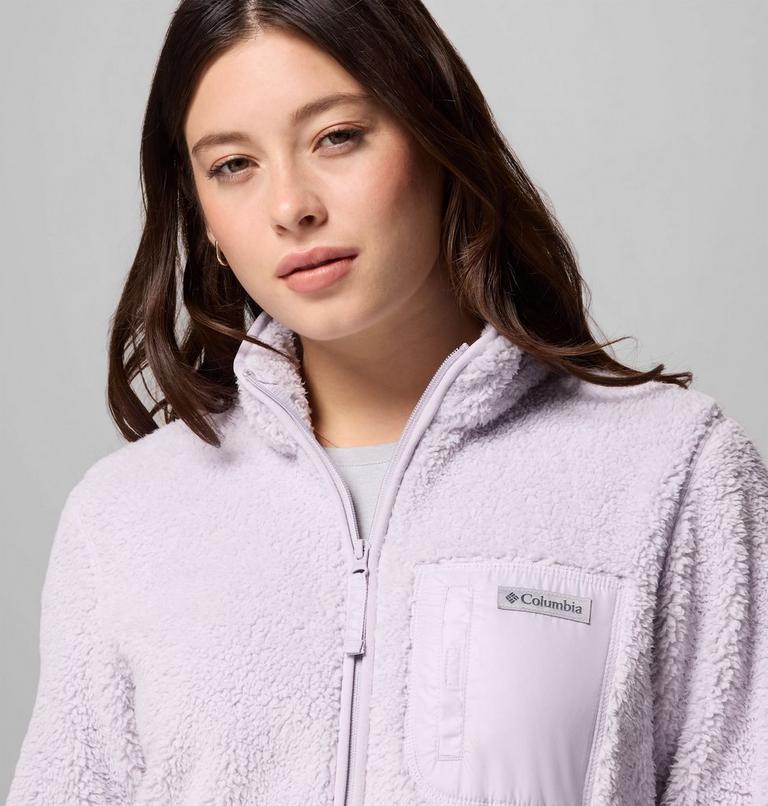 Chaqueta sherpa West Bend II para mujer, Color: Lavender Pearl, image 6