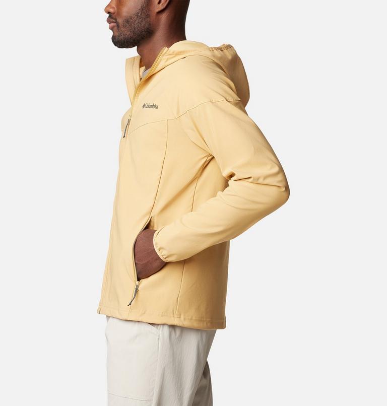 Chaqueta de senderismo softshell Heather Canyon II para hombre, Color: Light Camel, image 3
