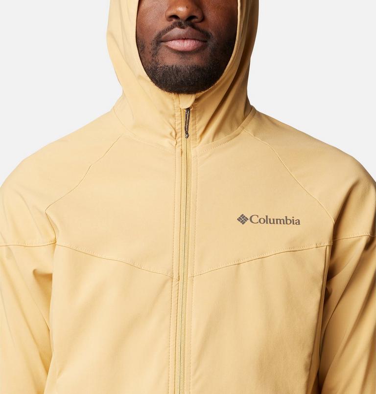 Chaqueta de senderismo softshell Heather Canyon II para hombre, Color: Light Camel, image 4