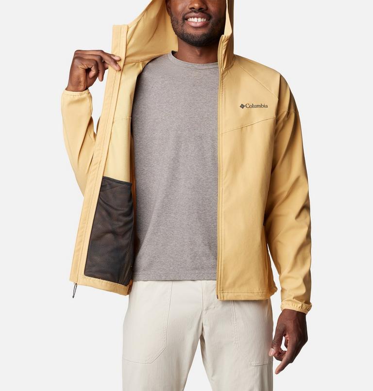 Chaqueta de senderismo softshell Heather Canyon II para hombre, Color: Light Camel, image 5