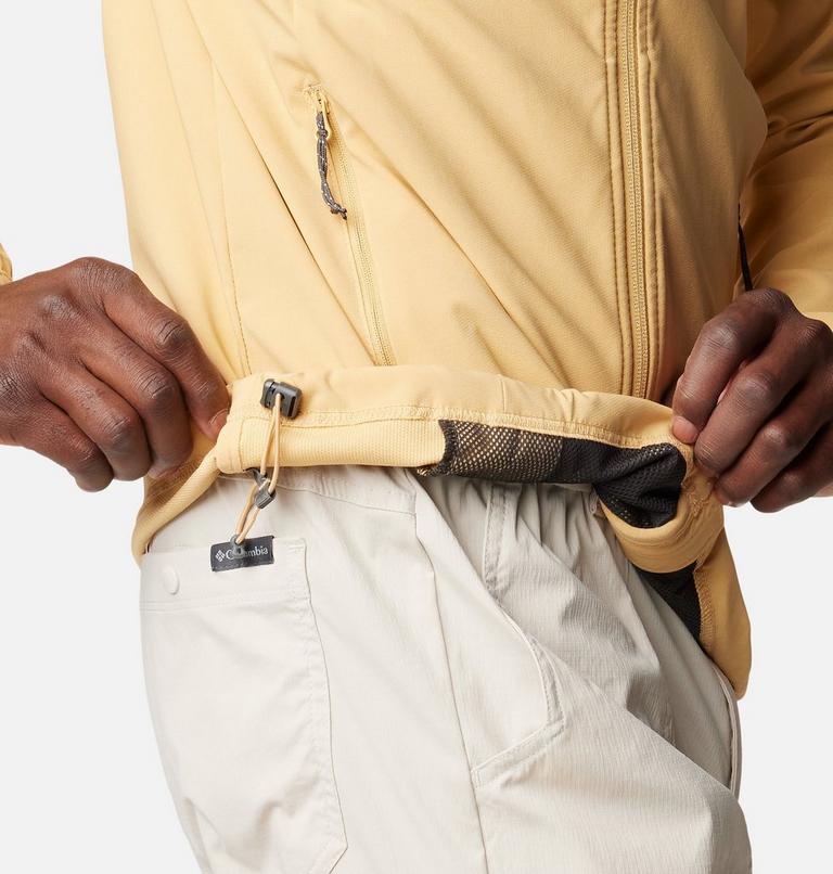 Chaqueta de senderismo softshell Heather Canyon II para hombre, Color: Light Camel, image 6