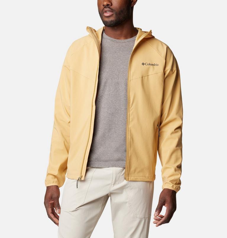 Chaqueta de senderismo softshell Heather Canyon II para hombre, Color: Light Camel, image 7