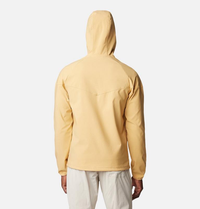 Chaqueta de senderismo softshell Heather Canyon II para hombre, Color: Light Camel, image 2