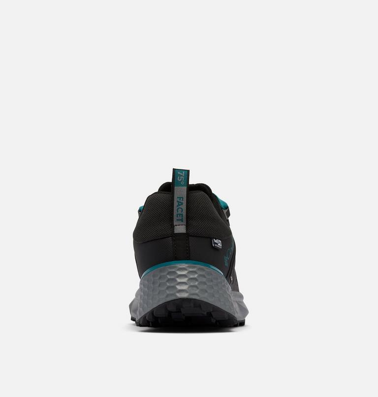 Zapatillas de senderismo Facet 75 II Outdry para hombre, Color: Black, River Blue, image 8