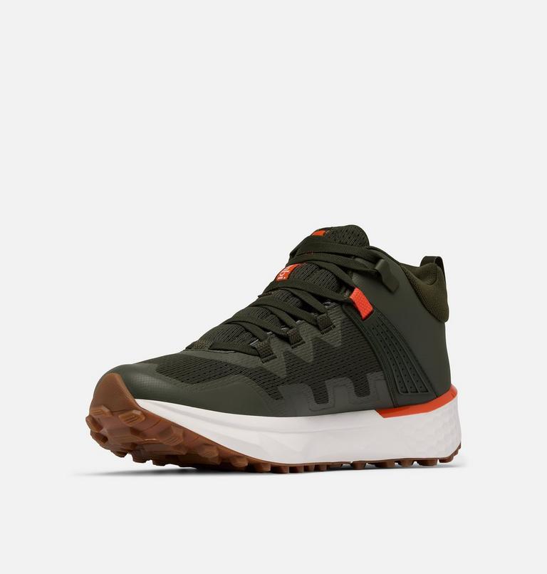 Zapatillas de senderismo Facet 75 II Mid Outdry para hombre, Color: Greenscape, Red Quartz, image 7