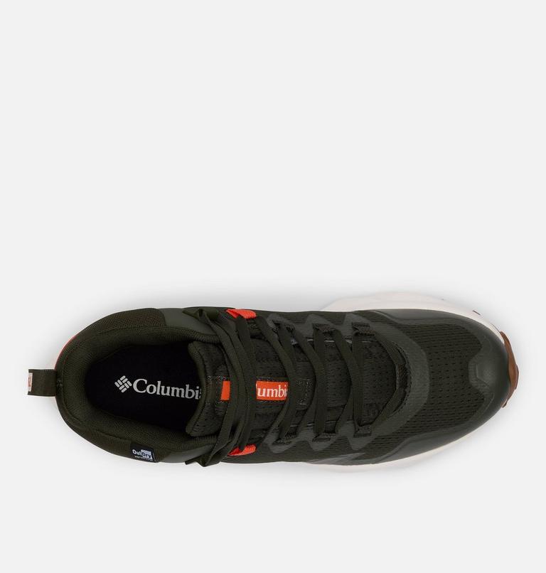 Zapatillas de senderismo Facet 75 II Mid Outdry para hombre, Color: Greenscape, Red Quartz, image 4
