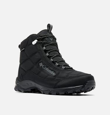 Men's Firecamp II Waterproof Winter Boot, Color: Black, City Grey, image 3