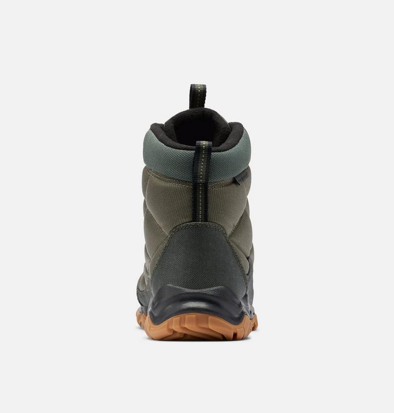 Men's Firecamp II Waterproof Winter Boot, Color: Stone Green, Black, image 10