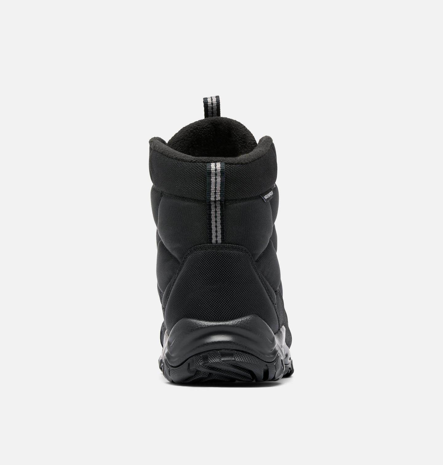 Мужские ботинки Columbia Firecamp Boot широкие, цвет: Чёрный / Серый — фото 2