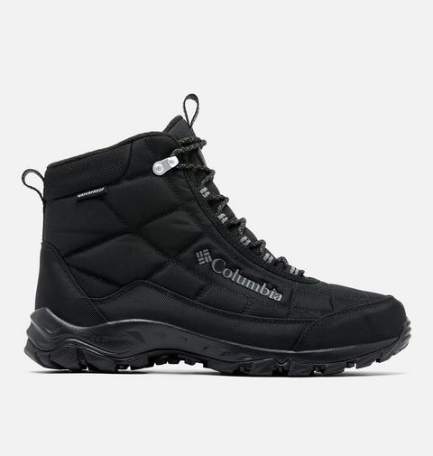 Мужские ботинки Columbia Firecamp Boot широкие, цвет: Чёрный / Серый