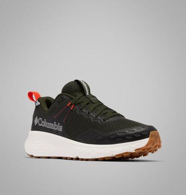 Men's Konos TRS II OutDry Hiking Shoe, Color: Greenscape, Red Quartz, image 3