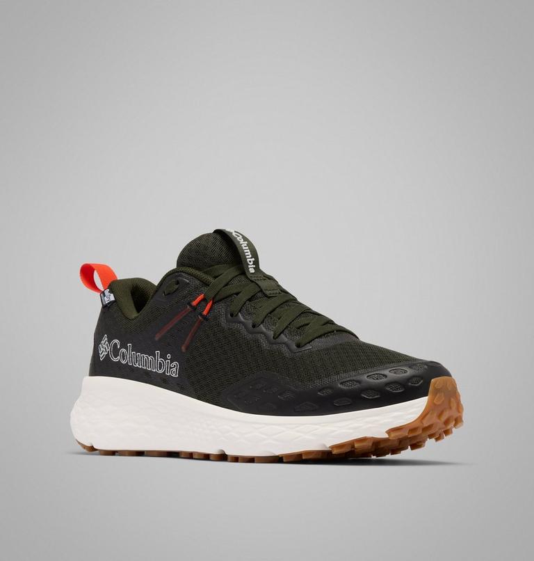 Zapatillas de senderismo Konos TRS II OutDry para hombre, Color: Greenscape, Red Quartz, image 3