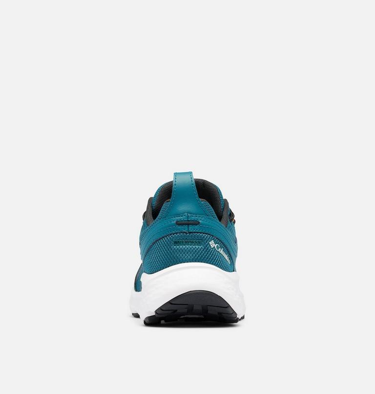 Men's Konos Xcel II Waterproof Low Hiking Shoe, Color: Deep Wave, Canyon Sun, image 2