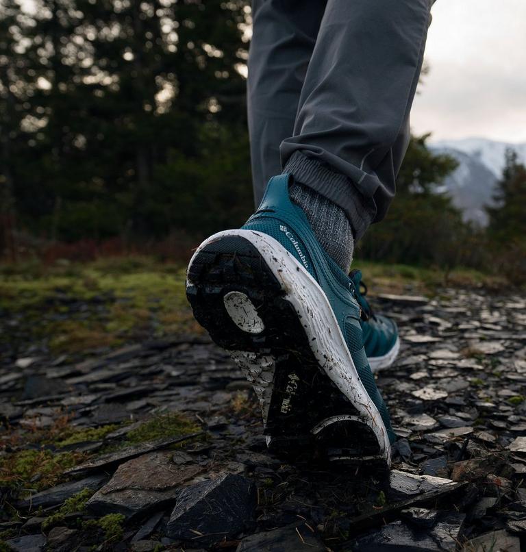 Men's Konos Xcel II Waterproof Low Hiking Shoe, Color: Deep Wave, Canyon Sun, image 12