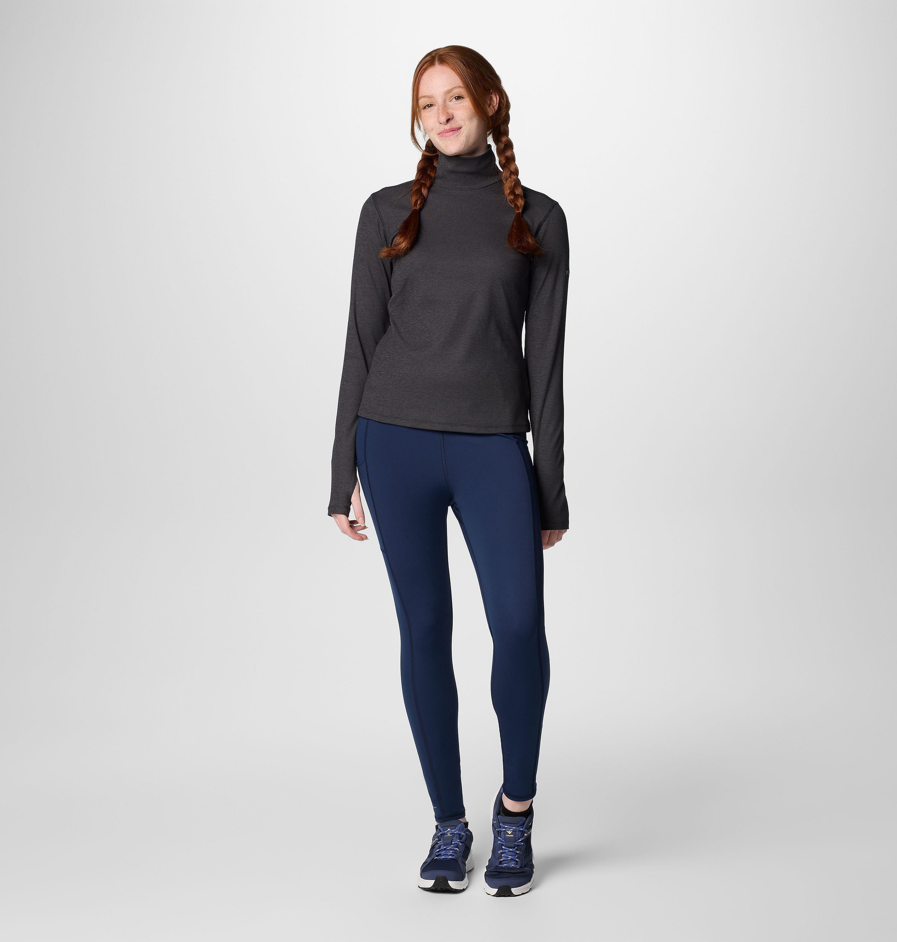 Women's Boundless Days Knit Turtleneck Long Sleeve Shirt 3