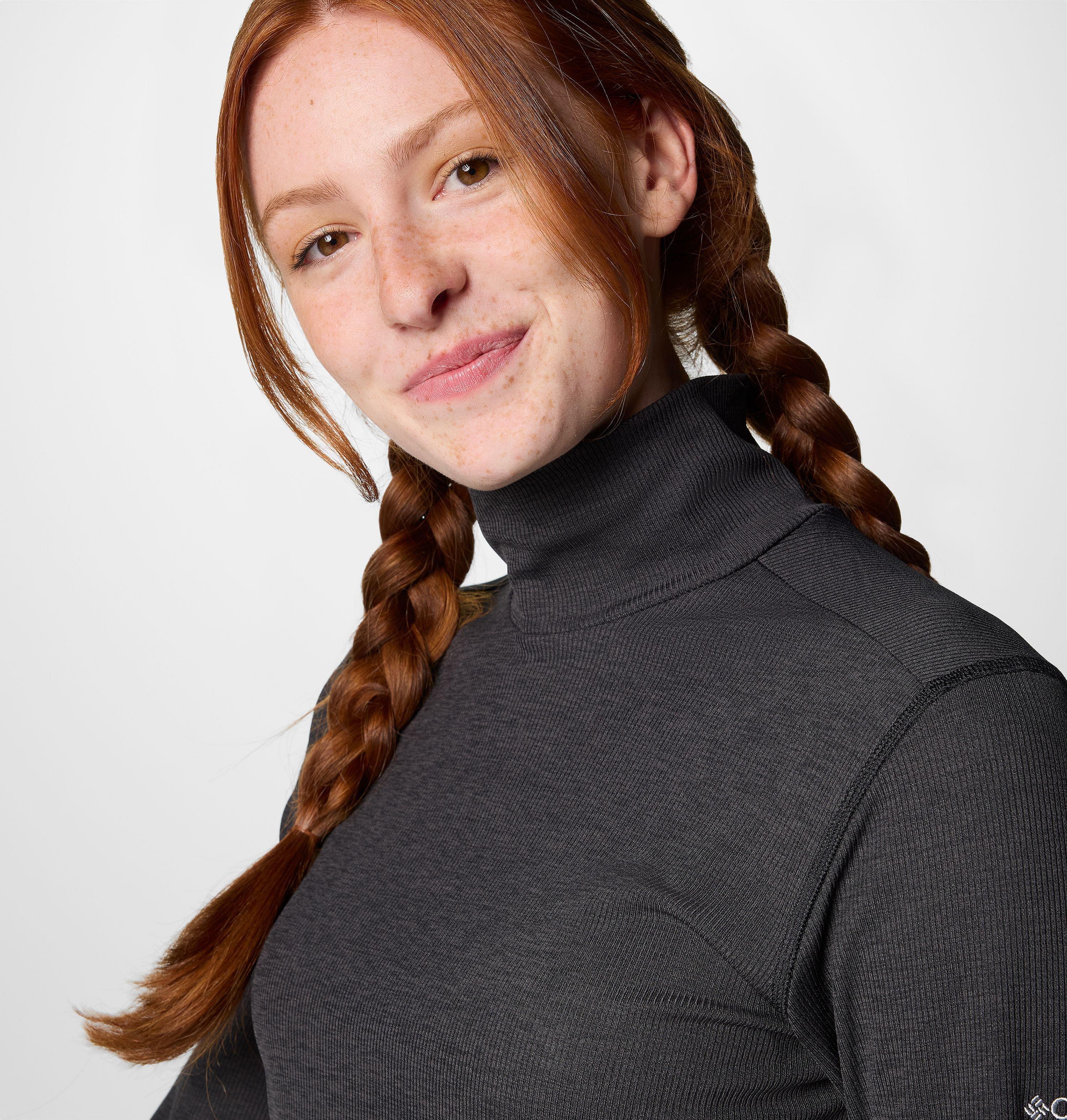 Women's Boundless Days Knit Turtleneck Long Sleeve Shirt 5
