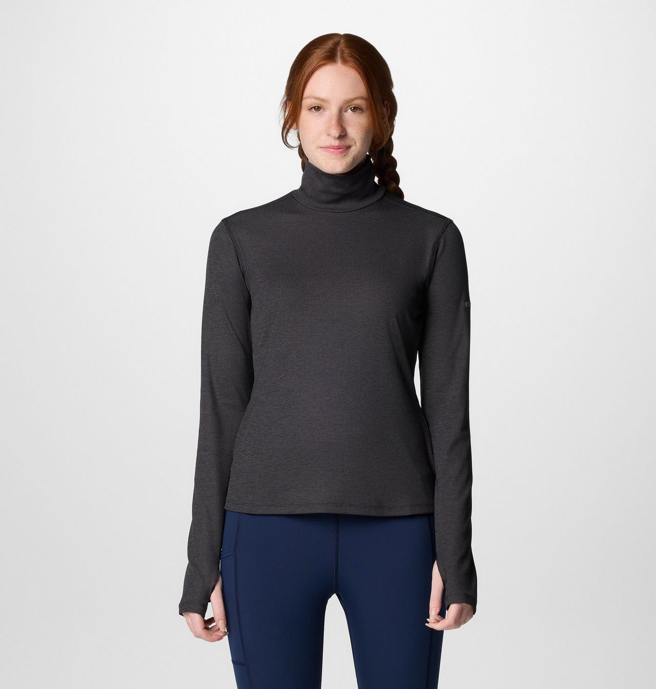 Women's Boundless Days™ Knit Turtleneck Long Sleeve Shirt 1