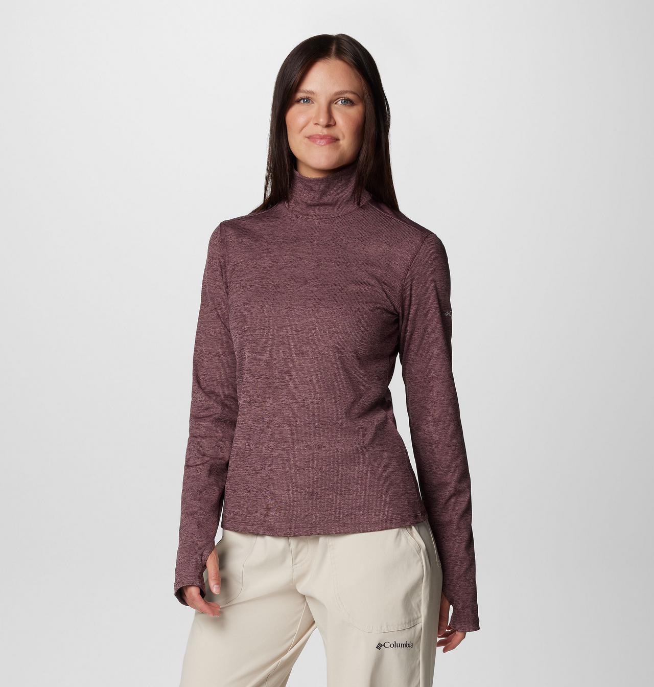 Women's Boundless Days™ Knit Turtleneck Long Sleeve Shirt 4
