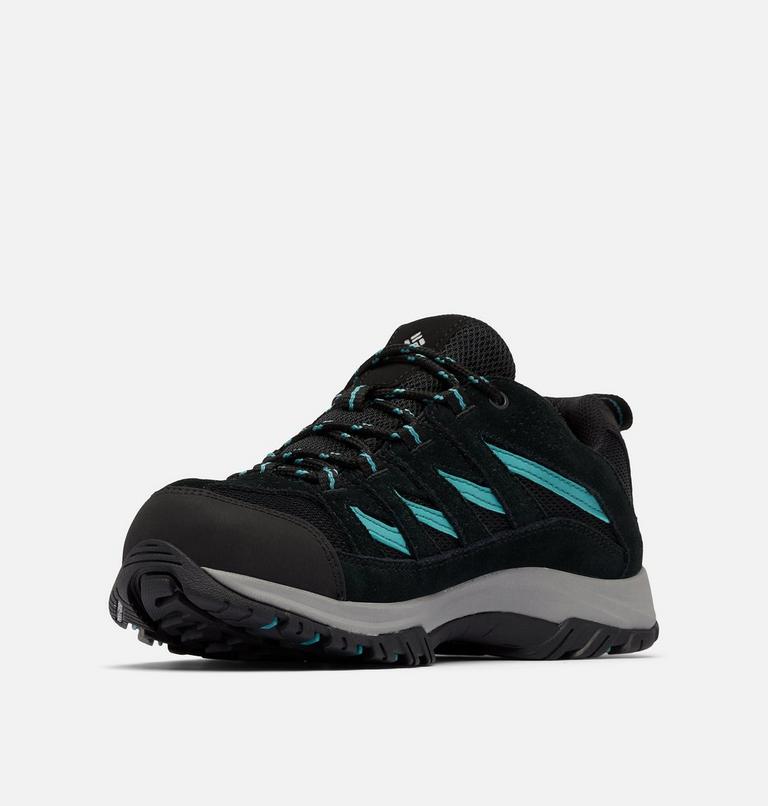Crestwood II wasserdichte Wanderschuhe für Frauen, Color: Black, Teal, image 6