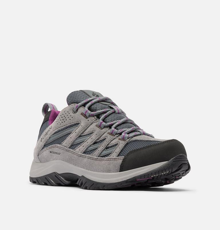 Women's Crestwood II Waterproof Walking Shoe, Color: Graphite, Wild Iris, image 2