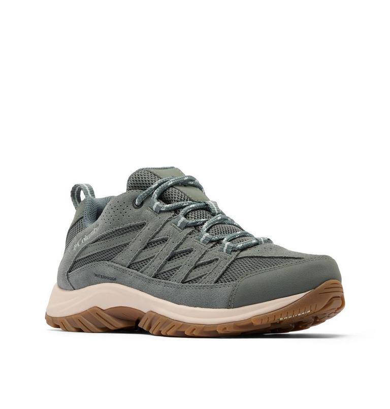 Women's Crestwood II Waterproof Walking Shoe, Color: Sedona Sage, Tea Light, image 3