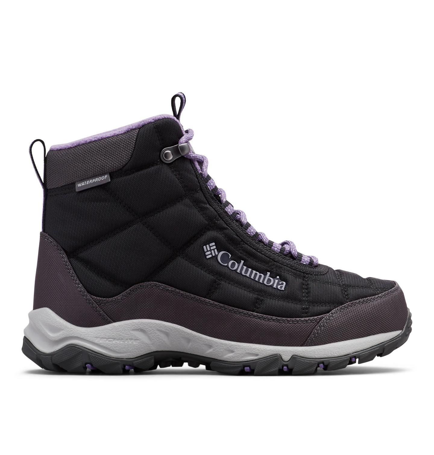 Женские ботинки Columbia Firecamp Boot, цвет: Чёрный / Фиолетовый — фото 3