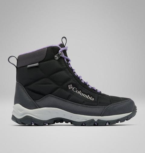 Женские ботинки Columbia Firecamp Boot, цвет: Чёрный / Фиолетовый