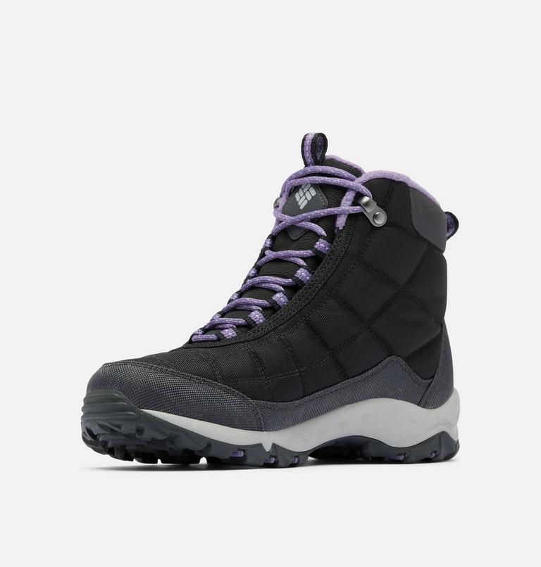 Botas de invierno Firecamp para mujer, Color: Black, Plum Purple, image 7