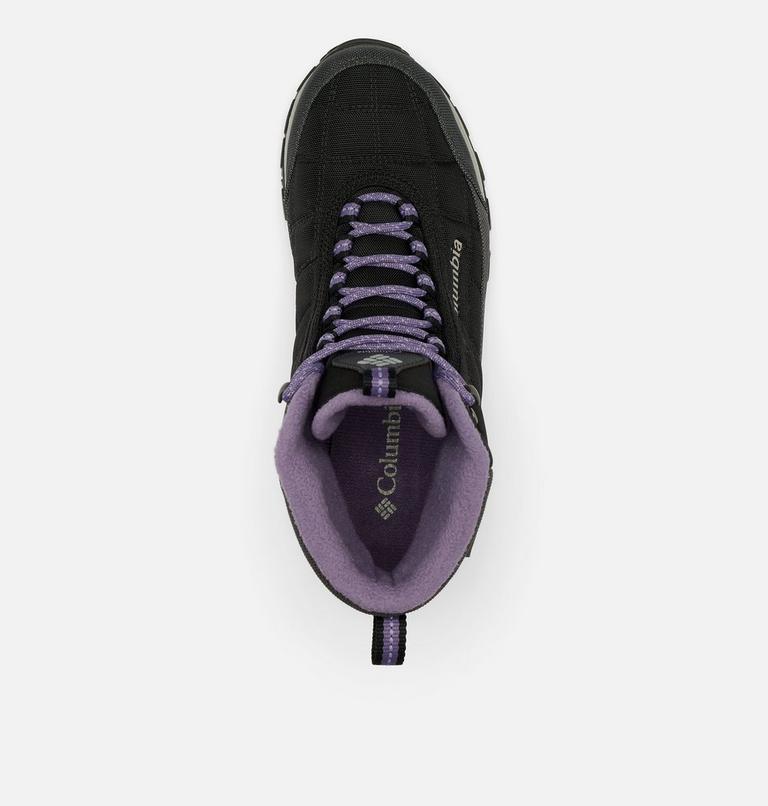 Botas de invierno Firecamp para mujer, Color: Black, Plum Purple, image 4