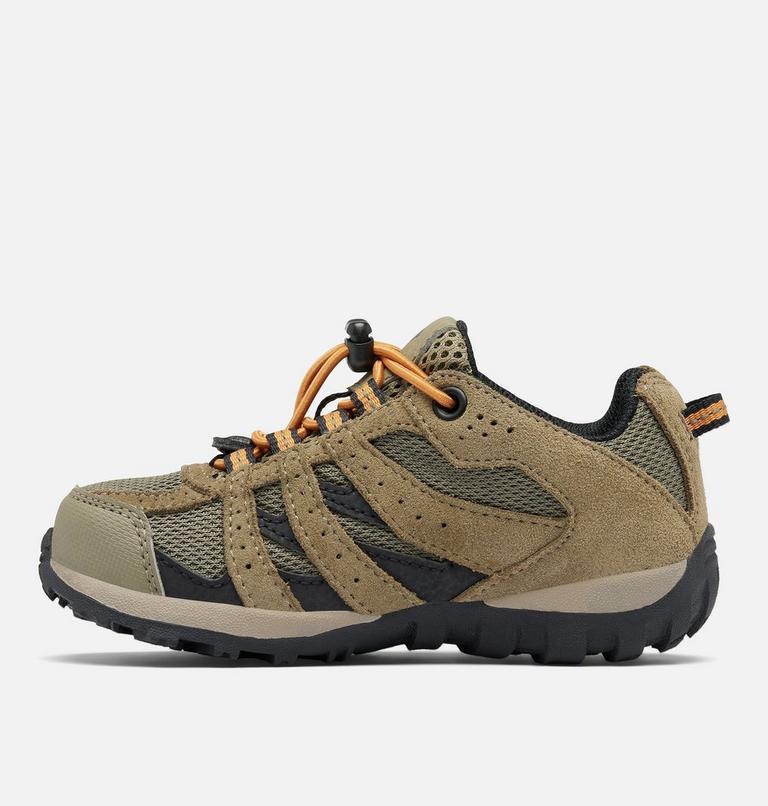 Kids' Redmond II Waterproof Walking Shoes, Color: Stone Green, Canyon Sun, image 6