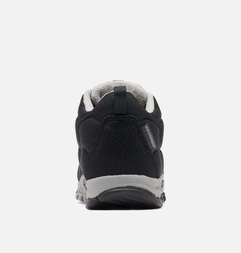 Kids' Firecamp III Mid Waterproof Walking Shoe, Color: Black, Monument, image 8