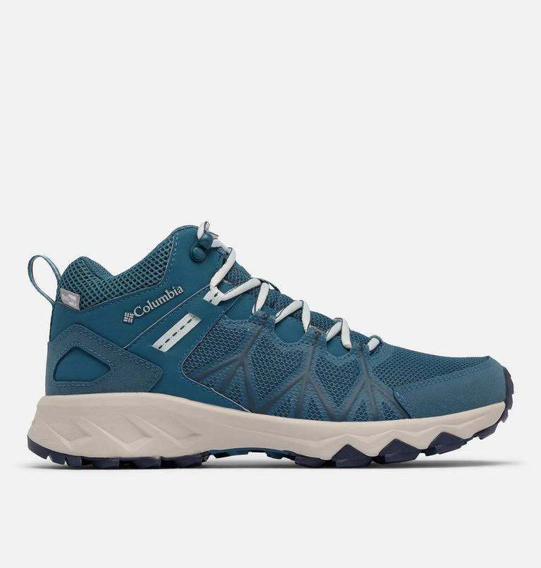 Zapatillas de senderismo de media caña Peakfreak II Outdry para mujer, Color: Blue Heron, Skylight, image 1