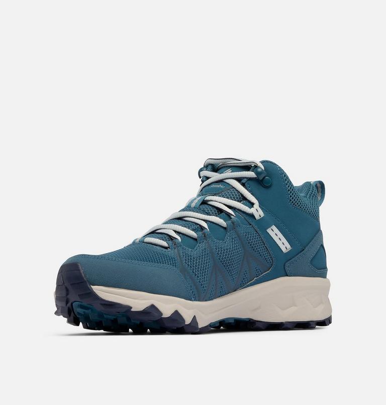 Zapatillas de senderismo de media caña Peakfreak II Outdry para mujer, Color: Blue Heron, Skylight, image 7